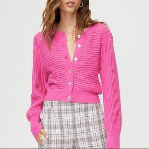 Aritzia - Wilfred Alessia cardigan PINK